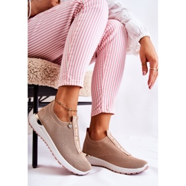 PM1 Dámská sportovní obuv Béžová Ardenza béžový 1