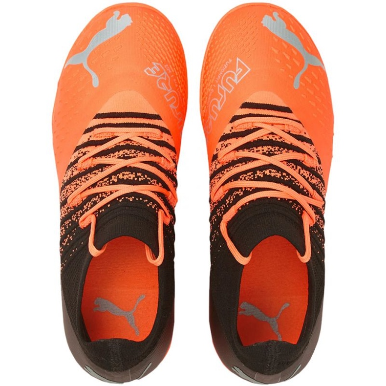 Kopačky Puma Future Z 3.3 It Jr 106776 01 pomerančový pomeranče a červené 1