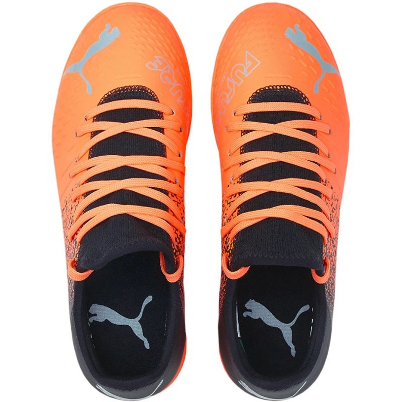 Kopačky Puma Future Z 4.3 Tt Jr 106780 01 pomerančový pomeranče a červené 1