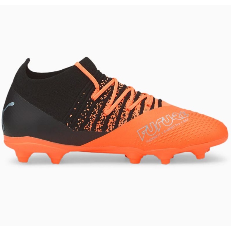 Kopačky Puma Future Z 3.3 FG / AG Jr 106773 01 pomerančový pomeranče a červené 1