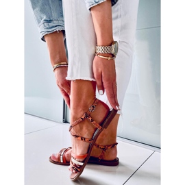 Dámské sandály Bavi Orange oranžový 1