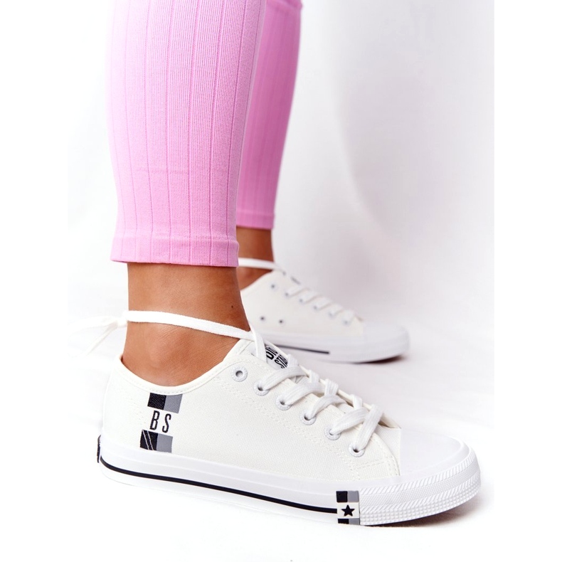 Klasické dámské tenisky Big Star HH274109 White bílý 4
