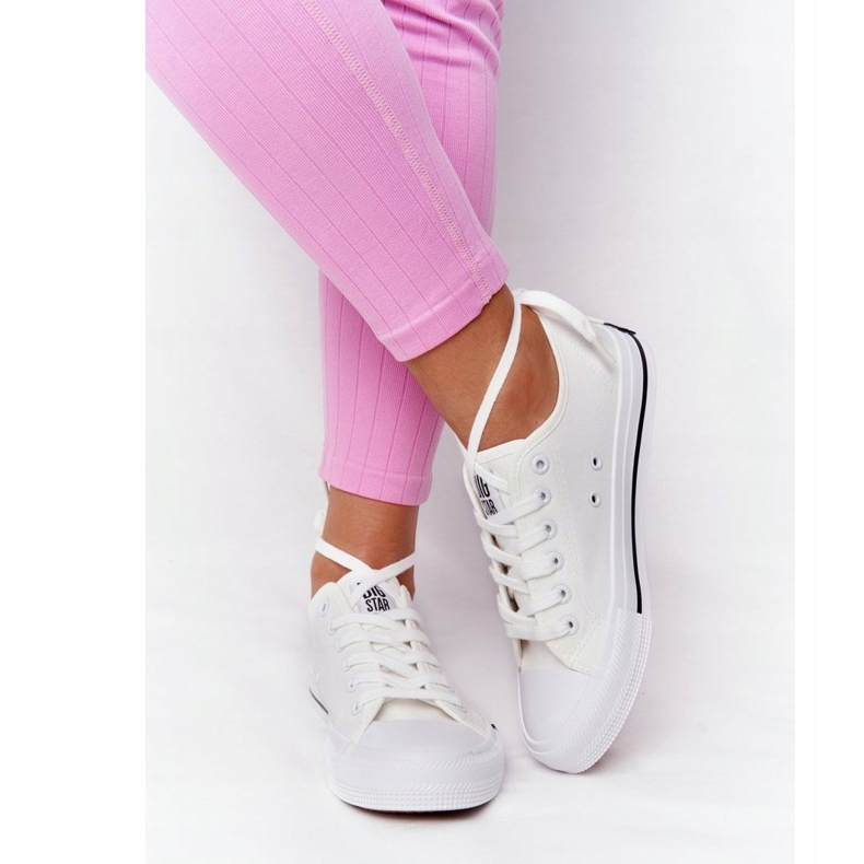 Klasické dámské tenisky Big Star HH274109 White bílý 5