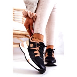 Vinceza Dámské sportovní boty tenisky černé černá 2