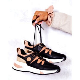 Vinceza Dámské sportovní boty tenisky černé černá 4