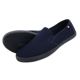 Pánské Slip On Boty Atletico WY18921 Navy Blue modrý 4