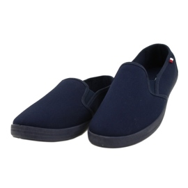 Pánské Slip On Boty Atletico WY18921 Navy Blue modrý 2
