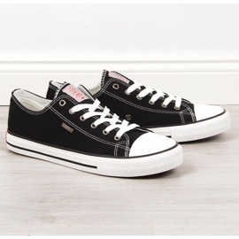 Low Cross Jeans M JJ1R4003C černé tenisky černá 1 Low Cross Jeans M JJ1R4003C černé tenisky černá 1