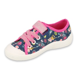 Dětské boty Befado 251X187 námořnická modrá růžový 1