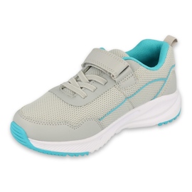 Boty pro mládež Befado 516Q112 modrý šedá 1