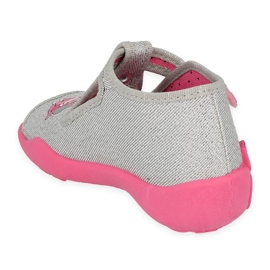 Dětské boty Befado 213P136 růžový stříbrný šedá 2
