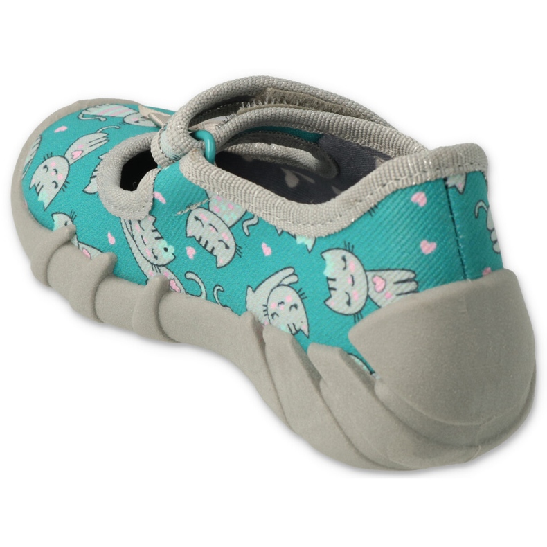 Dětské pantofle Befado Speedy Green 109P238 zelená 2 Dětské pantofle Befado Speedy Green 109P238 zelená 2