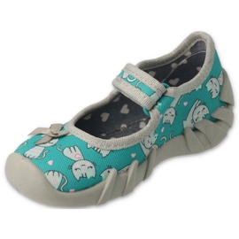 Dětské pantofle Befado Speedy Green 109P238 zelený 1