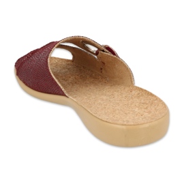 Dámské boty Befado pu 265D021 hnědý červené 2