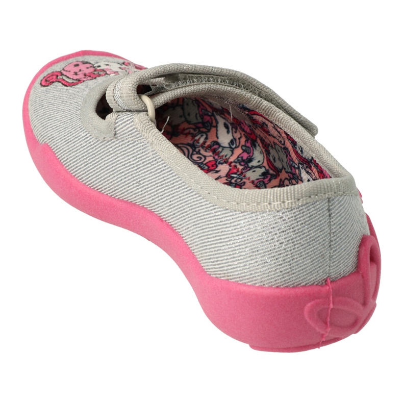 Dětské boty Befado 114X464 stříbrný šedá 2