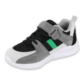 Befado dětské boty 516Q075 černý šedá 1