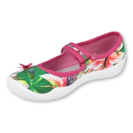 Dětská obuv Befado 114X431 růžový zelená 1