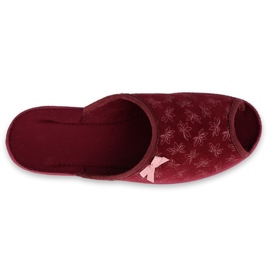 Dámské pantofle Befado Pu Red 581D197 červený 2