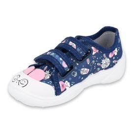 Dětské boty Befado 907P127 námořnická modrá růžový 1
