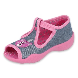 Dětská obuv Befado 213P125 námořnická modrá růžový 1