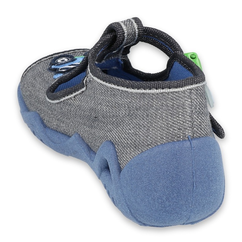 Dětské boty Befado 217P109 šedá vícebarevný zelená 2