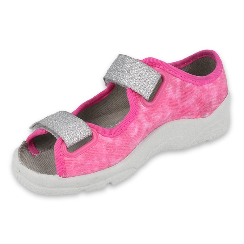 Dětská obuv Befado 969X163 růžový stříbrný 1