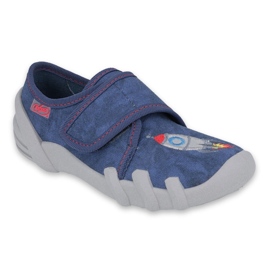 Dětské boty Befado 273X302 modrý šedá 2
