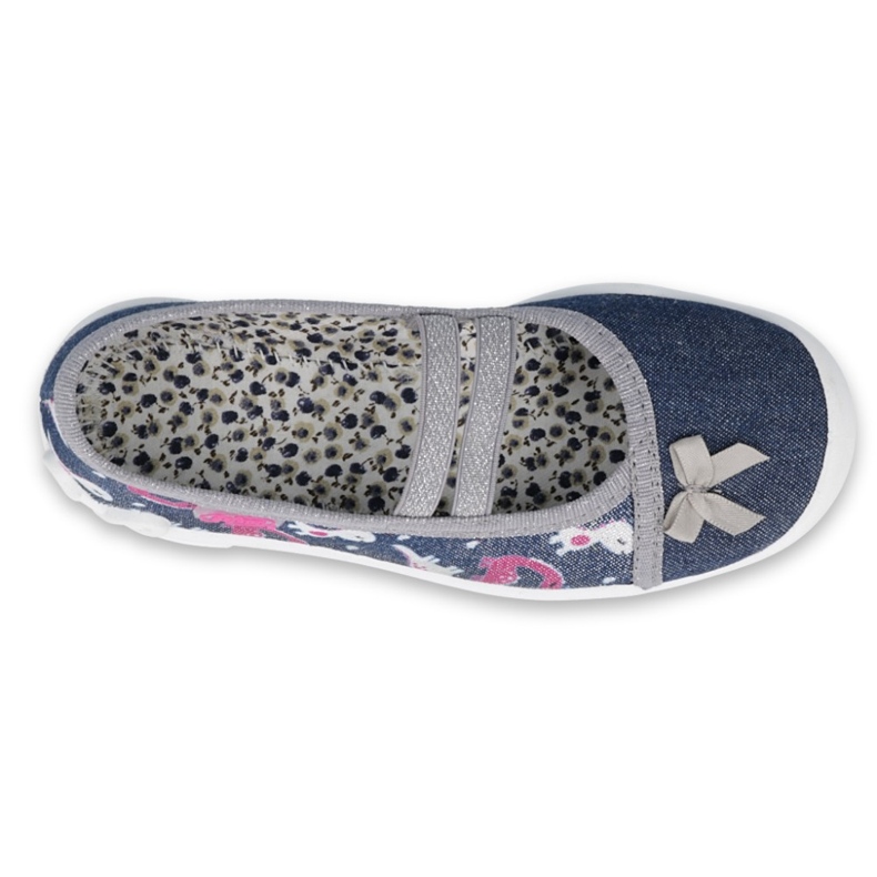 Dětské boty Befado 116X279 námořnická modrá růžový stříbrný šedá 1