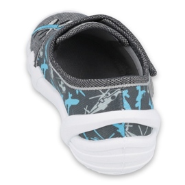 Dětská obuv Befado 273X305 modrý šedá 2