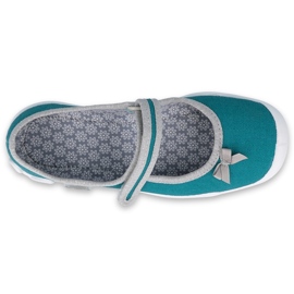 Dětská obuv Befado 114Y434 šedá zelená 2