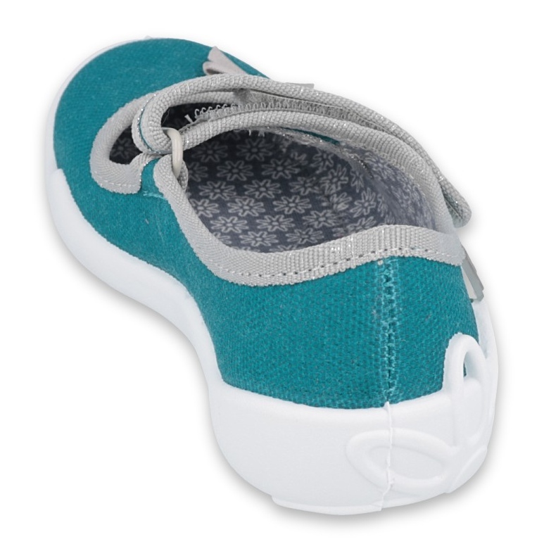 Dětská obuv Befado 114X434 šedá zelená 2