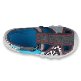 Dětská obuv Befado 190P096 šedá vícebarevný 1