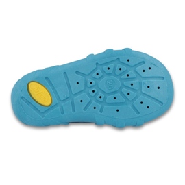 Befado šedé dětské boty 110P342 modrý námořnická modř 1