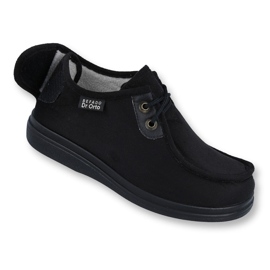 BEFADO Dámské boty PU 387D005 BLACK černá 1 BEFADO Dámské boty PU 387D005 BLACK černá 1