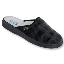 Pánské boty Befado pu 125M011 černá šedá 1