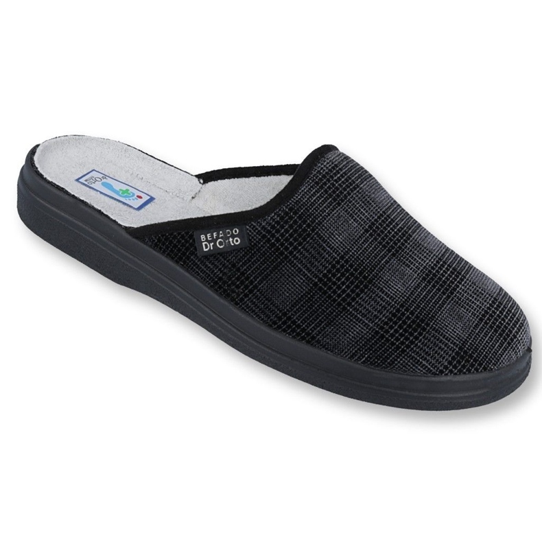 Pánské boty Befado pu 125M011 černý šedá 1