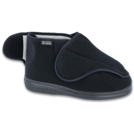 Dr.orto befado pánské boty pro suchý zip pu 163m002 černé černý 1