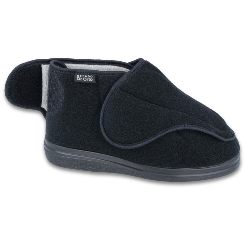 Dr.orto befado pánské boty pro suchý zip pu 163m002 černé černý 1