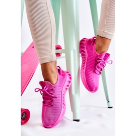 FM1 Dámské sportovní boty Pink Lenney růžový 2