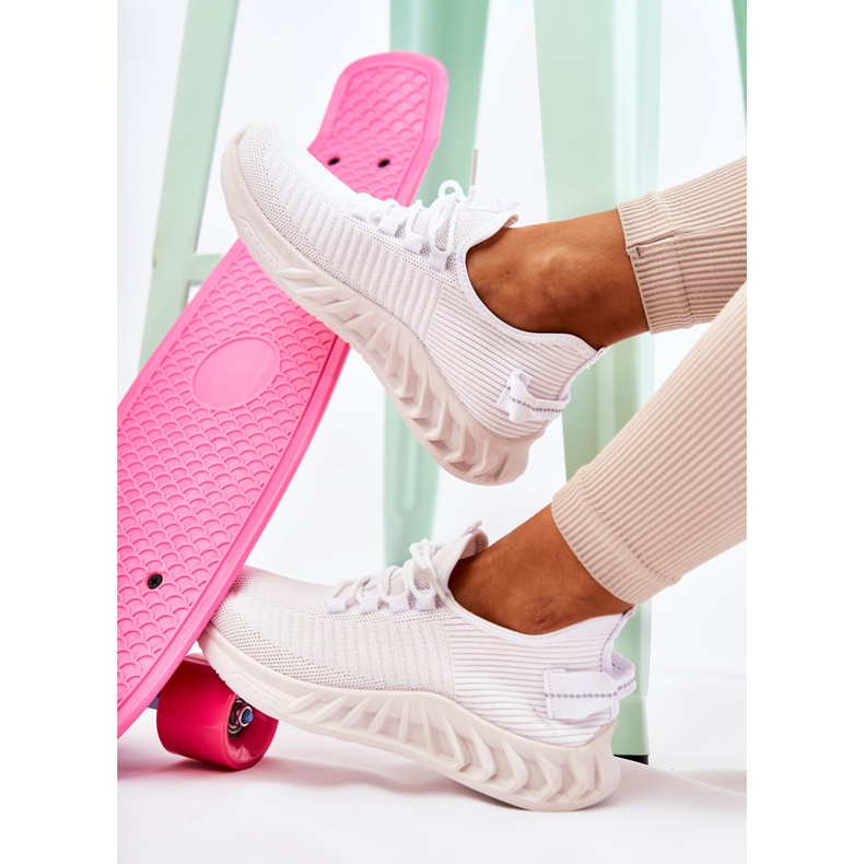 FM1 Dámské sportovní látkové boty bílé Lenney bílý 1