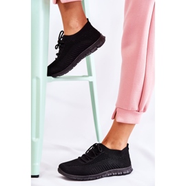 FM1 Dámská černá sportovní obuv Sequro Slip On 2