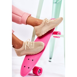 FM1 Dámská béžová sportovní obuv Sequro Slip On béžový 1 FM1 Dámská béžová sportovní obuv Sequro Slip On béžový 1