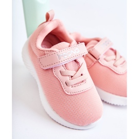 FR1 Dětská sportovní obuv se suchým zipem růžová Lexy růžový 3