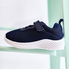 FR1 Dětská sportovní obuv se suchým zipem modrá Lexy modrý 2