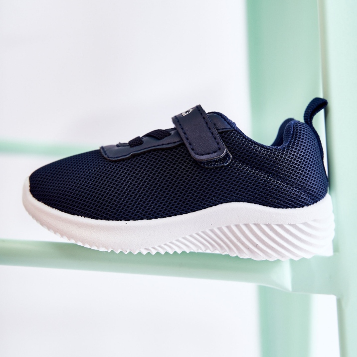 FR1 Dětská sportovní obuv se suchým zipem modrá Lexy modrý 2