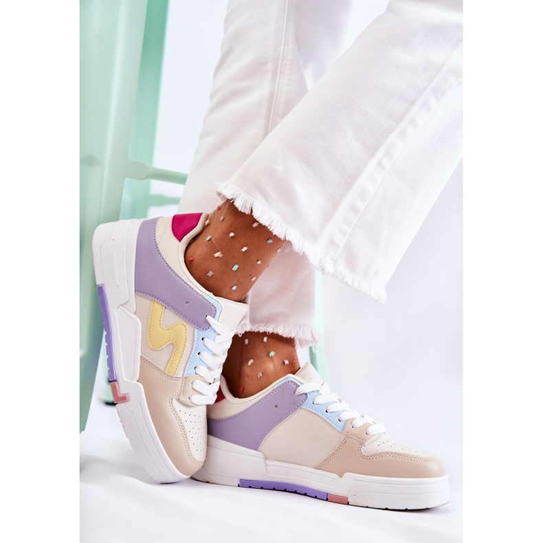 PS1 Dámská sportovní obuv Béžová Francis béžový vícebarevný 1