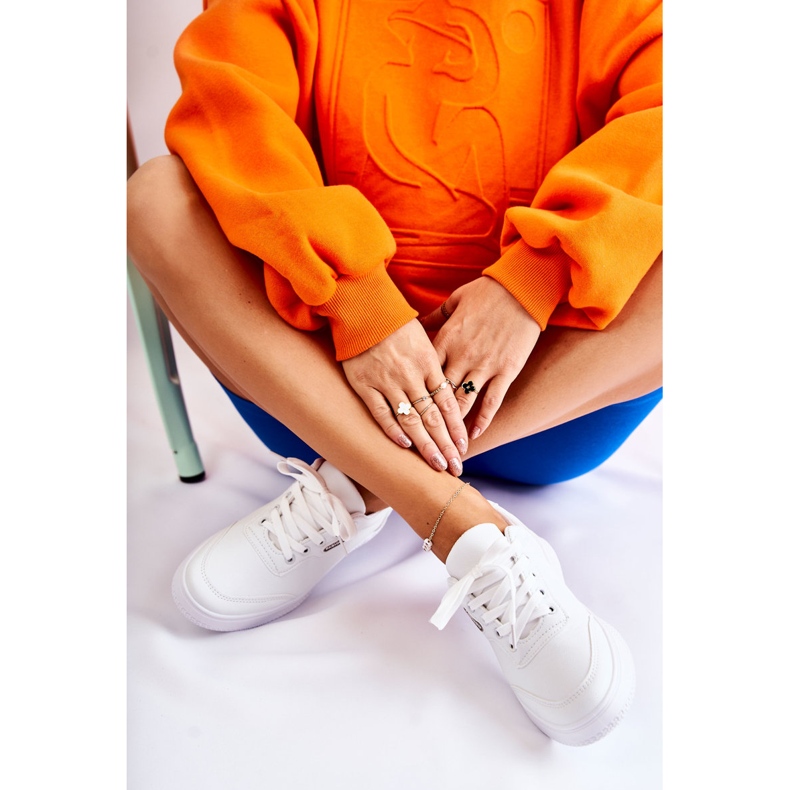 Dámské klasické bílé sportovní boty Garcia bílý 2