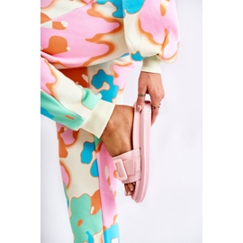 Dámské Pantofle Se Sponou Růžová Devia růžový 1