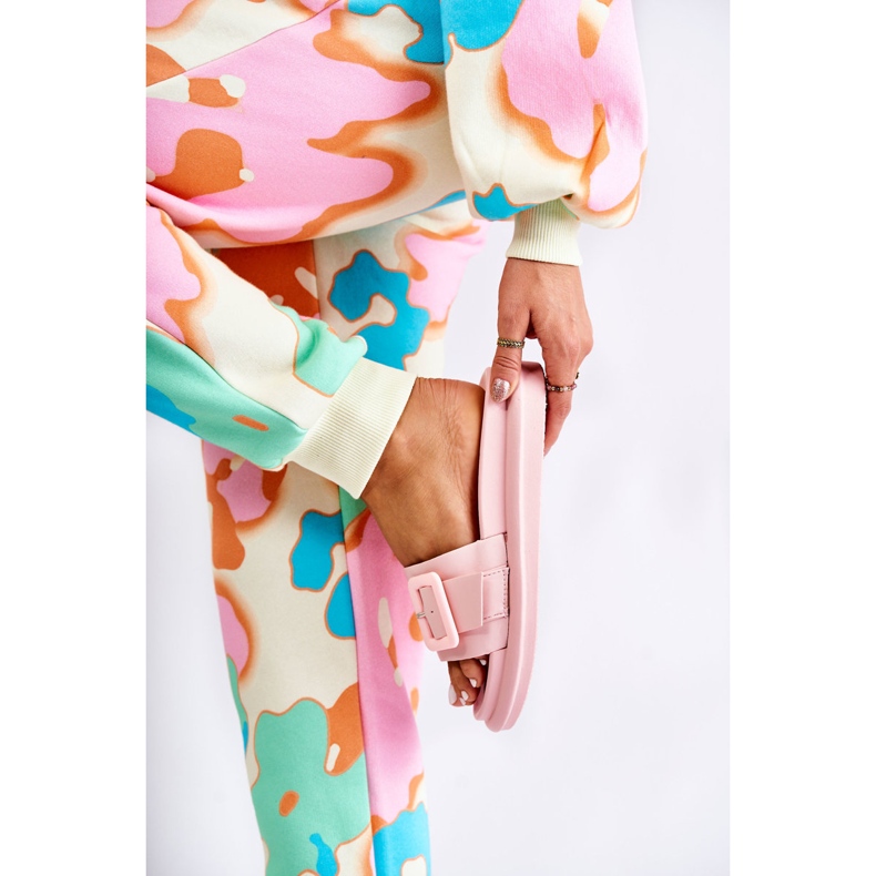 Dámské Pantofle Se Sponou Růžová Devia růžový 1