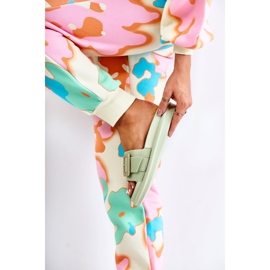 Dámské zelené pantofle se sponou Devia zelený 2